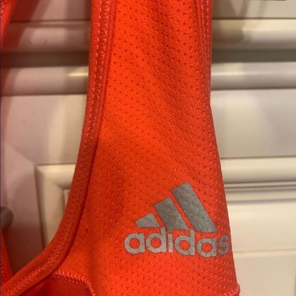 Adidas Open Back Workout Tank || Size: L - Picture 5 of 7